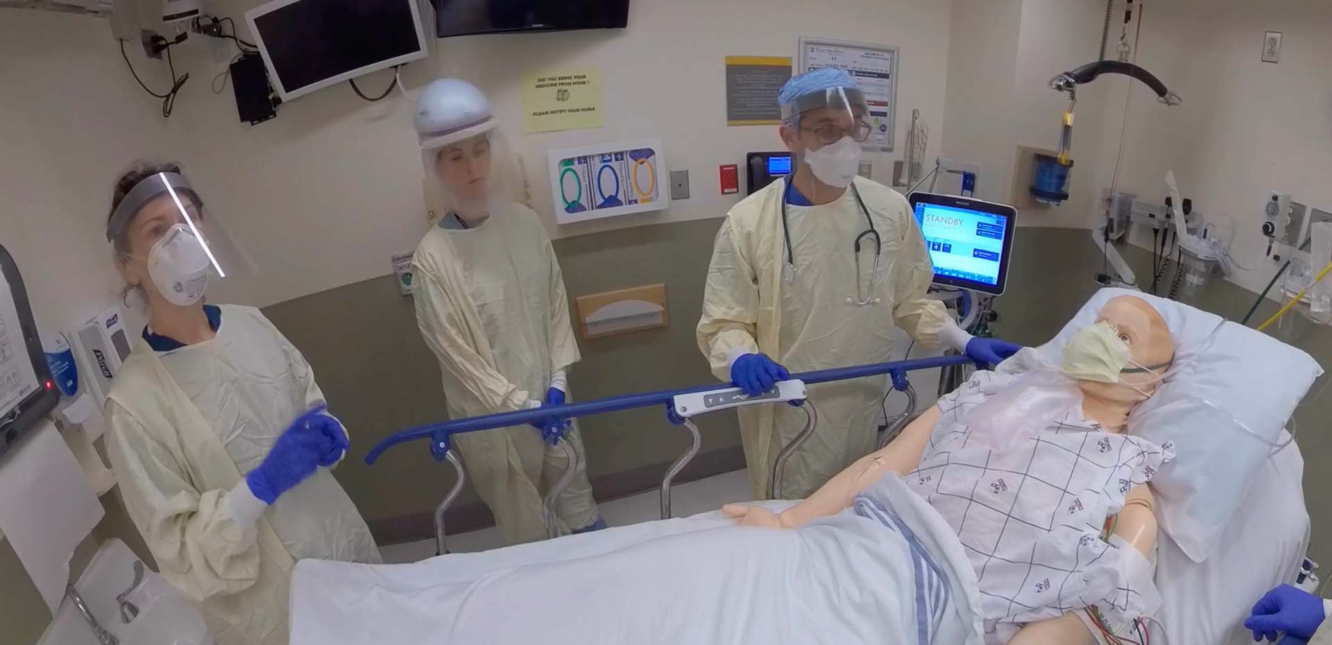 360° Immersive VR Video Experience Resuscitation of a COVID19 Patient